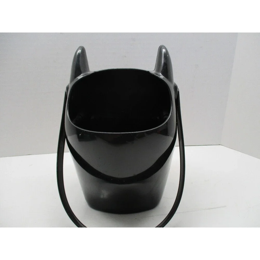 Vintage DC Comics Batman Plastic Popcorn Halloween Candy Bucket/Pail
